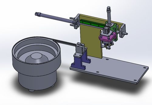 o型圈自动组装机机构3d机械k241非标自动化设备3d模型设计素材